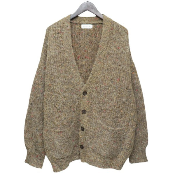 BALLAST ARK 2023AW V N SHAGGY NEP CARDIGAN Vネックシャギーネップカーディガン BA08-K001 古着・中古-1枚目のアイテム画像