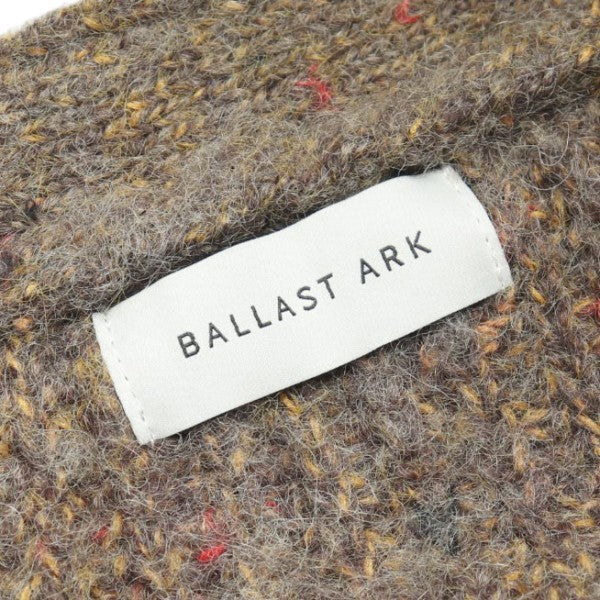 BALLAST ARK 2023AW V N SHAGGY NEP CARDIGAN Vネックシャギーネップカーディガン BA08-K001 古着・中古-5枚目のアイテム画像