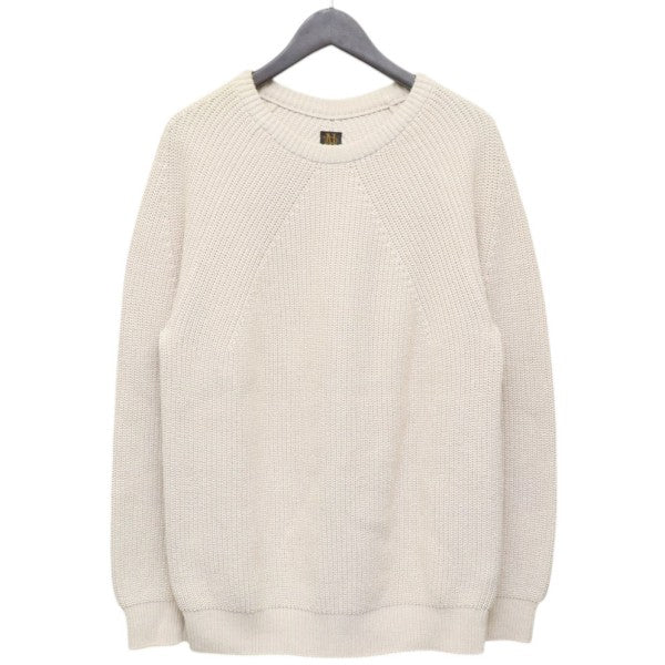 BATONER 2022SS SIGNATURE CREW NECK シグネチャークルーネックニット BN-22SM-001 古着・中古-1枚目のアイテム画像