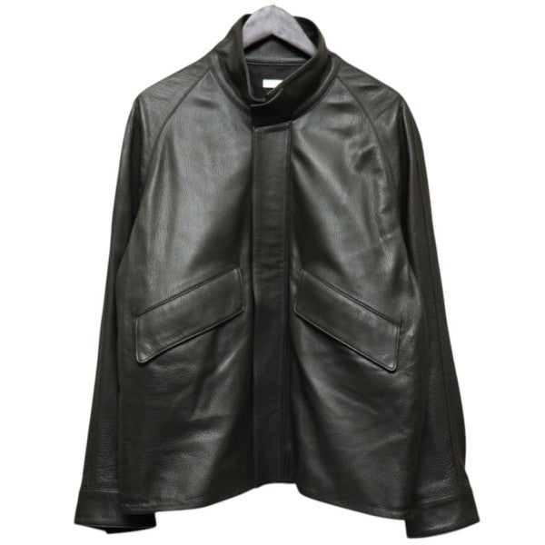 LIDnM 2023SS VINTAGE GOAT RIDING BLOUSON レザーブルゾン lm23ss04432 古着・中古-1枚目のアイテム画像