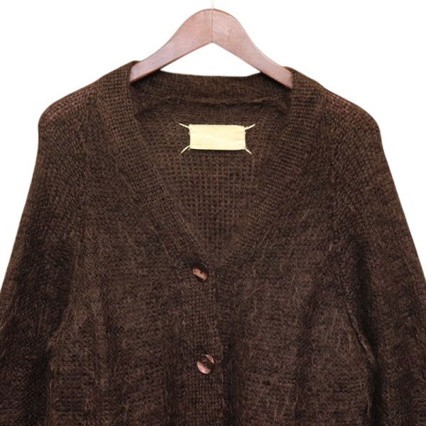 Maison Margiela 1990年代 本人期 モヘアローゲージカーディガン MISS DEANNA 古着・中古-3枚目のアイテム画像