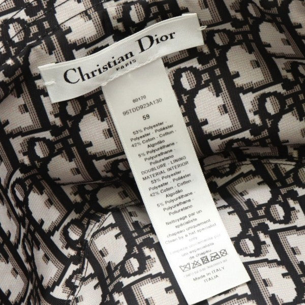 Christian Dior Teddy-D リバーシブル スモールブリム ボブハット 95TDD923A130 古着・中古-7枚目のアイテム画像