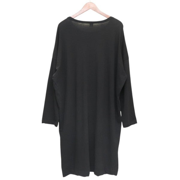 Y’s HARD TWIST JERSEY ROUND NECK BIG T-SHIRT OP ロング丈ロングスリーブTシャツ YO-T26-066 古着・中古-2枚目のアイテム画像