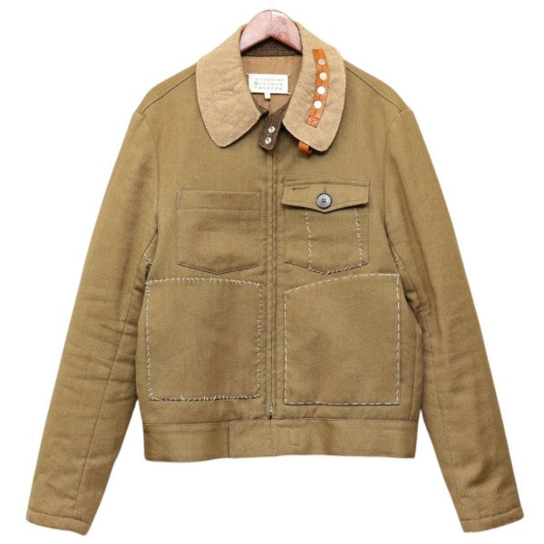Maison Margiela ステッチデザインミリタリージャケット S30AM0306 S44146 古着・中古-1枚目のアイテム画像