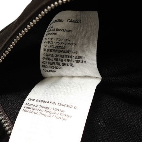 COS 2024AW THE DRAPED CROSSBODY LEATHER レザードレープクロスボディバッグ ショルダーバッグ 1244382001 古着・中古-6枚目のアイテム画像
