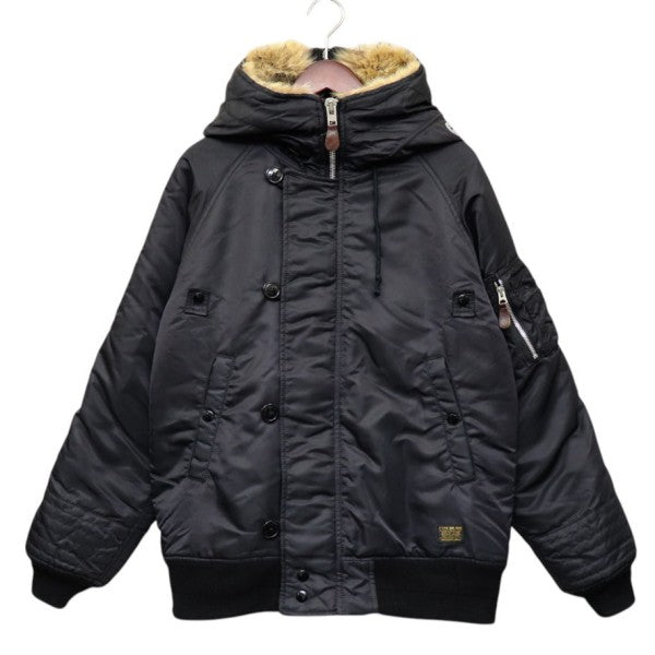NEIGHBORHOOD 2017AW N-2D N-JKT フライトジャケット N-2B ミリタリーブルゾン 172SZNH-JKM05 古着・中古-1枚目のアイテム画像
