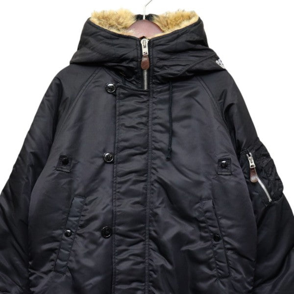 NEIGHBORHOOD 2017AW N-2D N-JKT フライトジャケット N-2B ミリタリーブルゾン 172SZNH-JKM05 古着・中古-3枚目のアイテム画像