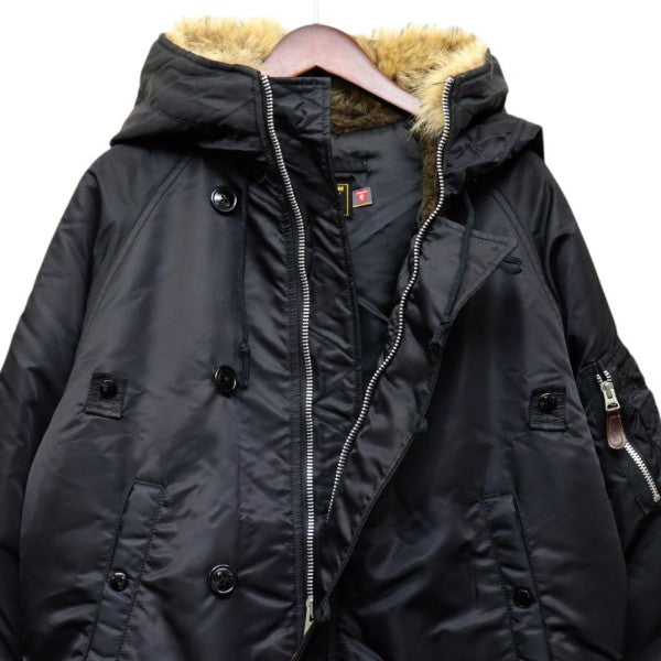 NEIGHBORHOOD 2017AW N-2D N-JKT フライトジャケット N-2B ミリタリーブルゾン 172SZNH-JKM05 古着・中古-4枚目のアイテム画像