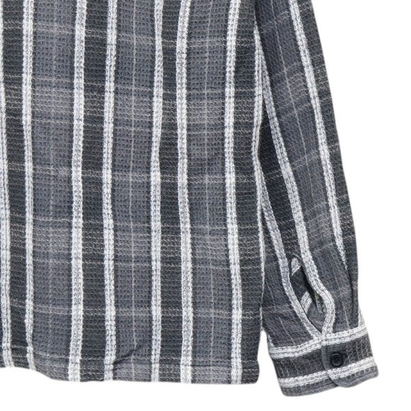 Supreme 2018AW Plaid Thermal Zip Up Shirt サーマルジップアップシャツ 古着・中古-5枚目のアイテム画像