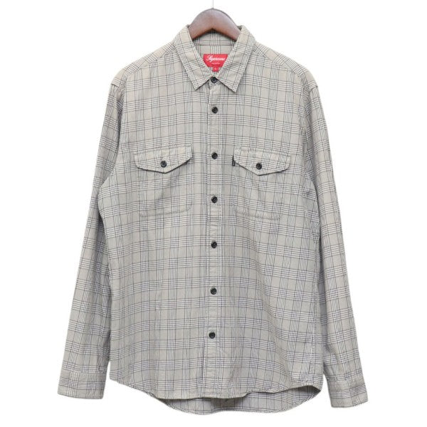 Supreme チェックシャツ 古着・中古-1枚目のアイテム画像