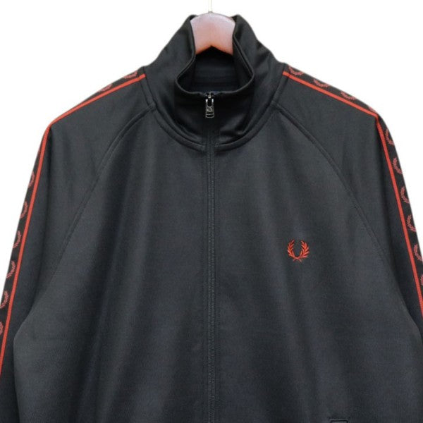 FRED PERRY Contrast Tape Track Jacket トラックジャケット ジャージブルゾン J5557 古着・中古-3枚目のアイテム画像