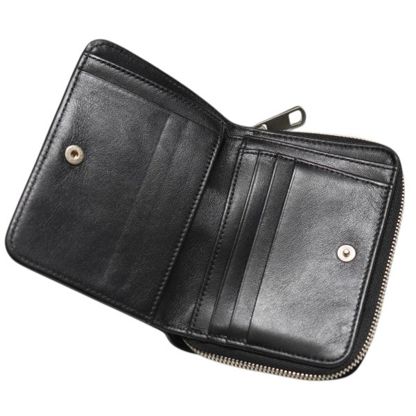 ラウンドジップ財布　二つ折り財布
