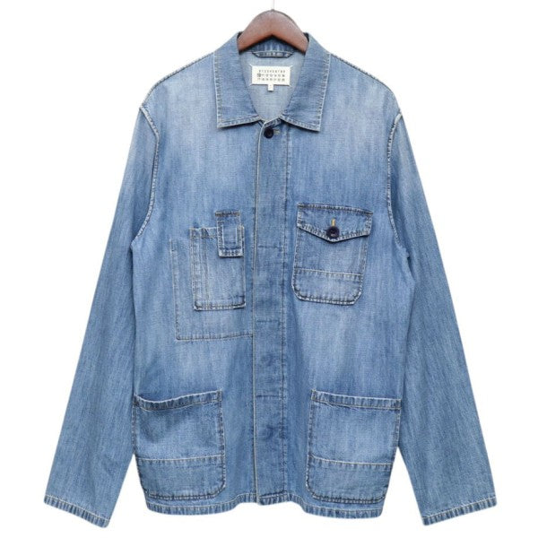 Maison Margiela 2020AW マルチポケットデニムシャツ S50DL0443 古着・中古-1枚目のアイテム画像