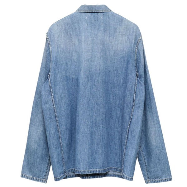 Maison Margiela 2020AW マルチポケットデニムシャツ S50DL0443 古着・中古-2枚目のアイテム画像