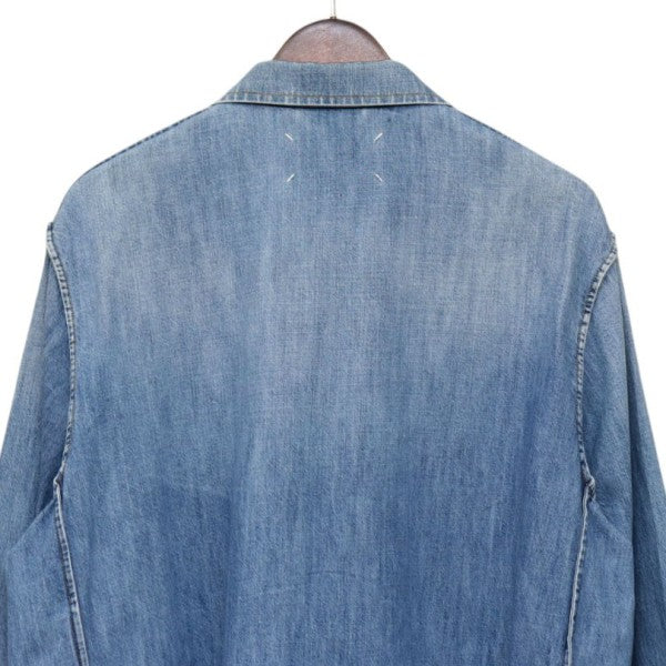 Maison Margiela 2020AW マルチポケットデニムシャツ S50DL0443 古着・中古-4枚目のアイテム画像