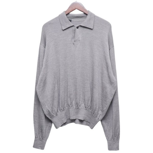 2026AW　KNIT POLO SHIRT　ニットポロシャツ　2262-KT24-034