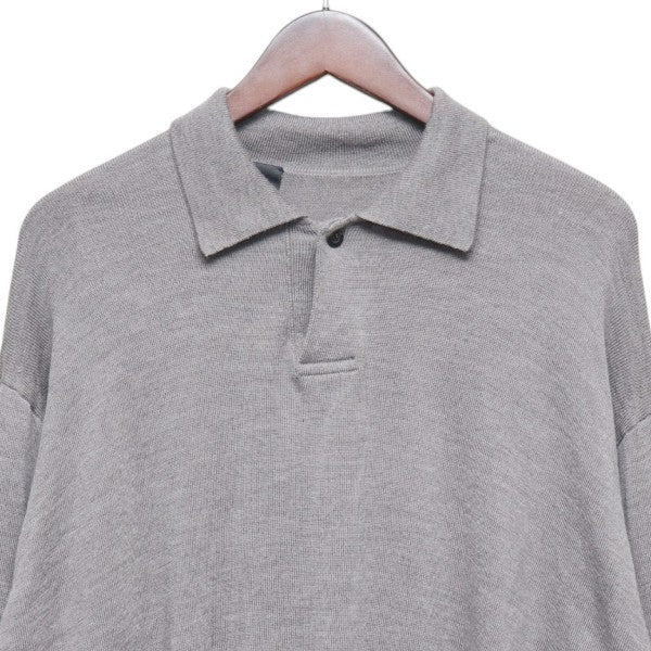 2026AW　KNIT POLO SHIRT　ニットポロシャツ　2262-KT24-034