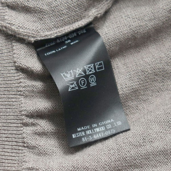 2026AW　KNIT POLO SHIRT　ニットポロシャツ　2262-KT24-034