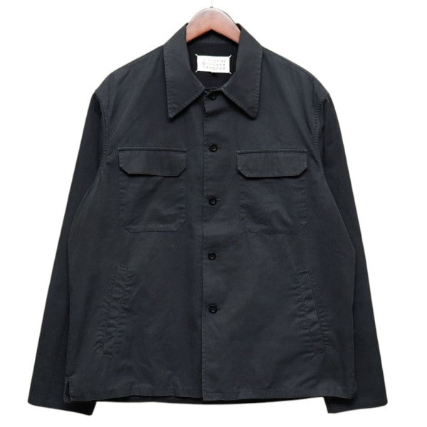 Maison Margiela 2018SS コットン ツイル シャツジャケット S50DL0327 S48466 古着・中古-1枚目のアイテム画像