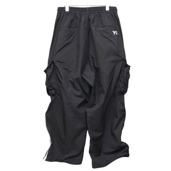 Y-3 NYLON WIRED 3 STRIPES CARGO PANTS ナイロンカーゴトラックパンツ KF1087 古着・中古-2枚目のアイテム画像