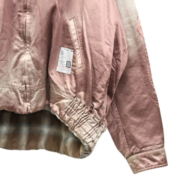 Maison MIHARA YASUHIRO 2026AW Reversible Double Layer Jacket リバーシブルスカジャン チェックシャツジャケット ブルゾン J17BL143 古着・中古-7枚目のアイテム画像