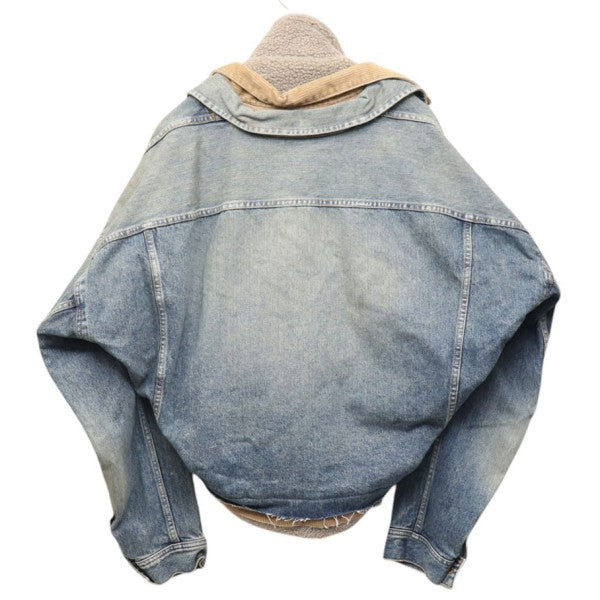 Maison MIHARA YASUHIRO 2025AW TRIPLE LAYERED DENIM JACKET トリプルレイヤードデニムジャケット Gジャン ジージャン K15BL341 古着・中古-2枚目のアイテム画像