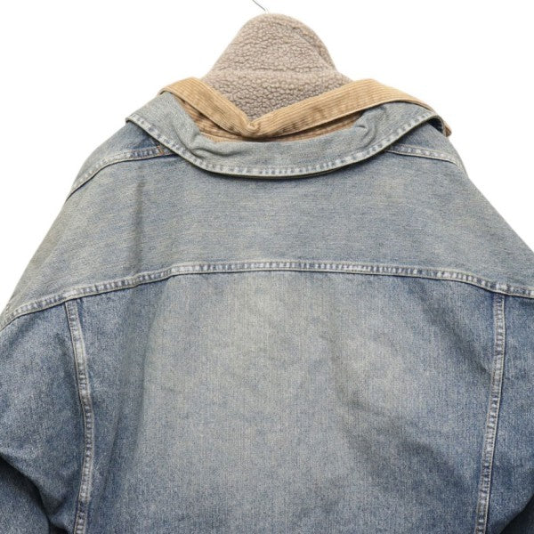 Maison MIHARA YASUHIRO 2025AW TRIPLE LAYERED DENIM JACKET トリプルレイヤードデニムジャケット Gジャン ジージャン K15BL341 古着・中古-4枚目のアイテム画像