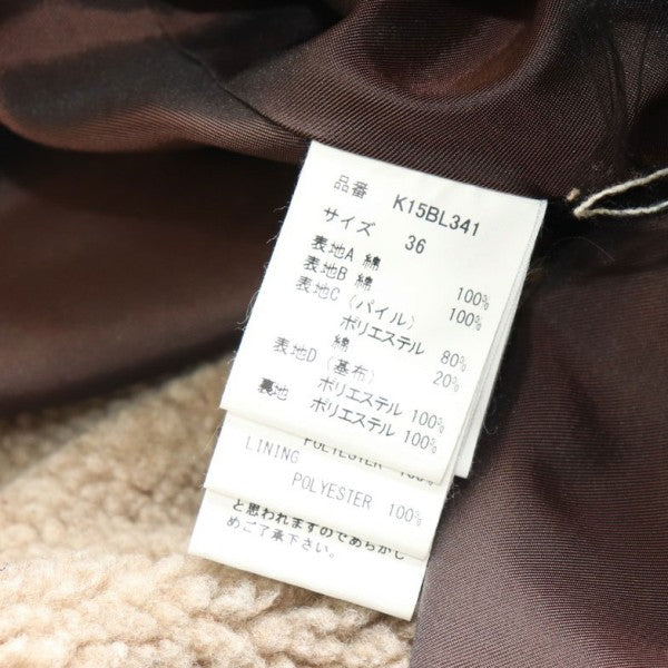 Maison MIHARA YASUHIRO 2025AW TRIPLE LAYERED DENIM JACKET トリプルレイヤードデニムジャケット Gジャン ジージャン K15BL341 古着・中古-8枚目のアイテム画像