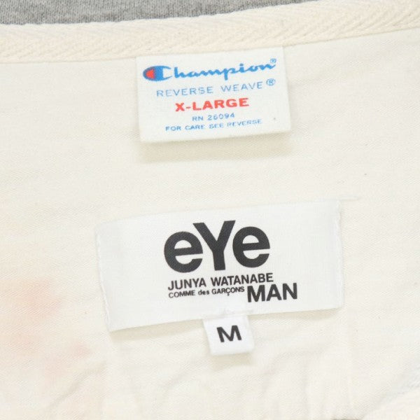 eYe COMME des GARCONS JUNYAWATANABE MAN×Champion 2015SS REVERSE WEAVE プルオーバーパーカー リバースウィーブ スウェット WO-T917 古着・中古-8枚目のアイテム画像