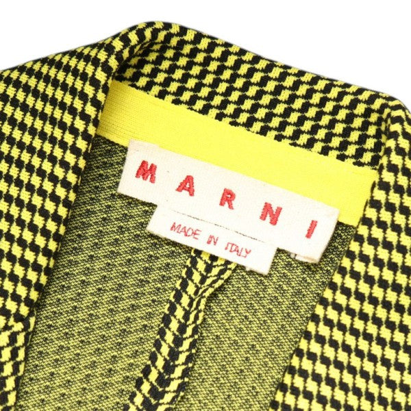 MARNI 2023AW 2B千鳥格子テーラードジャケット GUMG0002Q1 UFW524 古着・中古-5枚目のアイテム画像