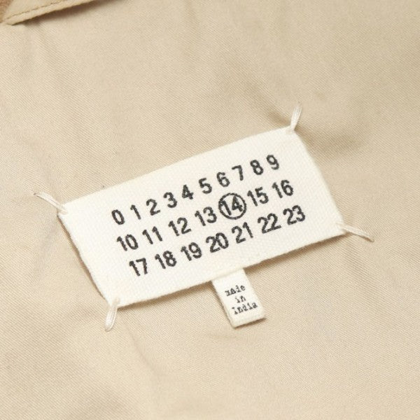 Maison Margiela 2018SS 5 zip sude leather jacket 八の字スウェードレザージャケット S50AM0326 SY0938 古着・中古-7枚目のアイテム画像