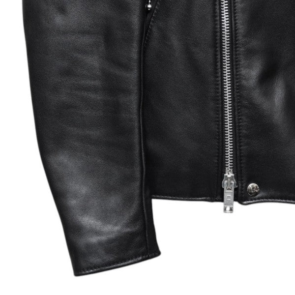 JAMES GROSE RICARDE JACKET COW LEATHER リカルドジャケット レザーライダースジャケット 古着・中古-6枚目のアイテム画像