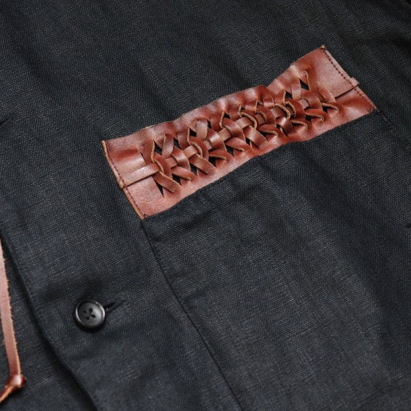 Fujimoto 2026SS Engraved Linen Jacket エングレイヴド リネン ジャケット FJ261-81-001 古着・中古-4枚目のアイテム画像