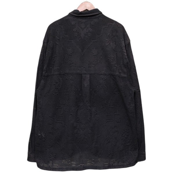 ANCELLM 2026SS AGING LACE WORK SHIRT エージングレースワークシャツ ANC-SH81-B 古着・中古-2枚目のアイテム画像