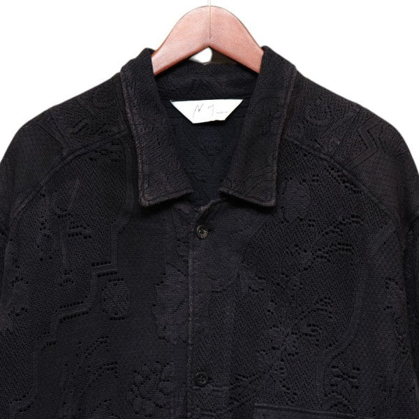 ANCELLM 2026SS AGING LACE WORK SHIRT エージングレースワークシャツ ANC-SH81-B 古着・中古-3枚目のアイテム画像