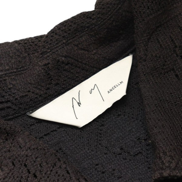 ANCELLM 2026SS AGING LACE WORK SHIRT エージングレースワークシャツ ANC-SH81-B 古着・中古-6枚目のアイテム画像