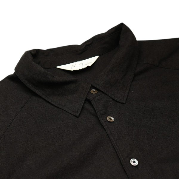 ANCELLM 2026SS L S NEP BOXY SHIRT シルクリネンネップボクシーシャツ ANC-SH84 古着・中古-3枚目のアイテム画像