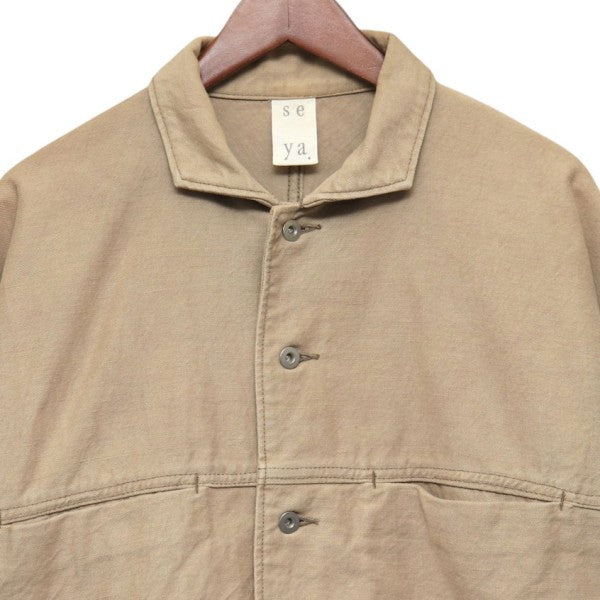 seya． 2023AW TOFU DENIM JACKET デニムジャケット 古着・中古-3枚目のアイテム画像