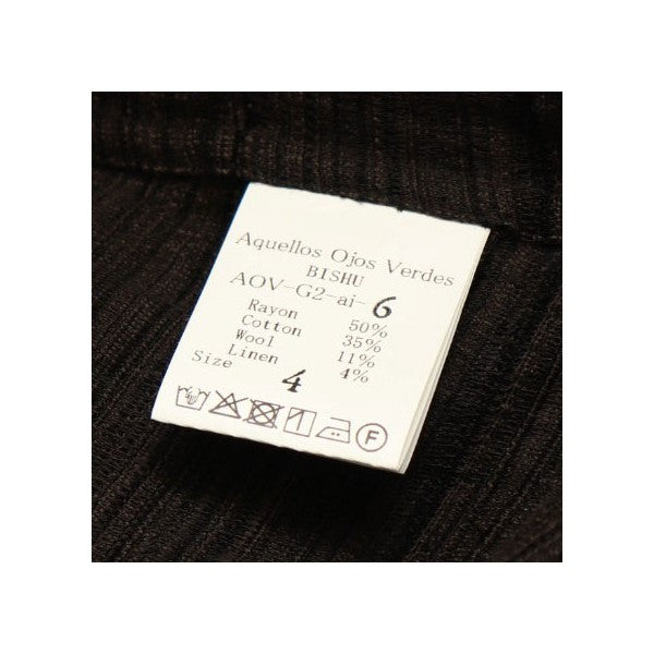 Aquellos Ojos Verdes BISHU 2025AW Pinwale border Sleeping shirt ピンウェール ボーダー スリーピング シャツ AOV-G2-ai-6 古着・中古-6枚目のアイテム画像