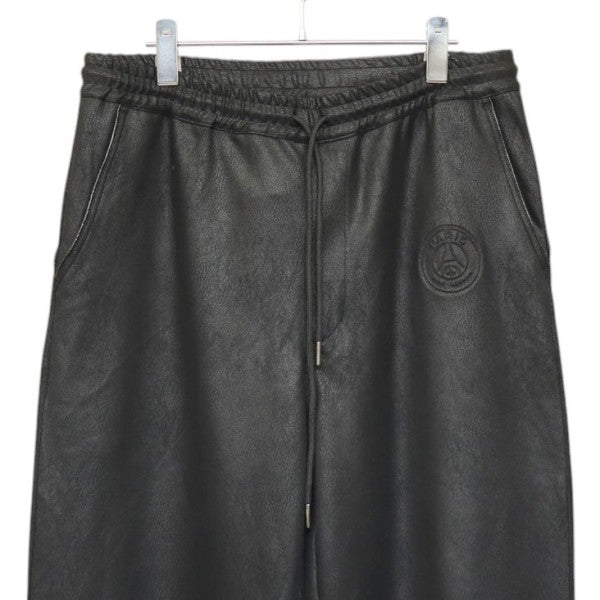 PARIS SAINT-GERMAIN 2025年モデル JP PIPING PANT Synthetic Leather フェイクレザーパンツ 25030340300240 古着・中古-3枚目のアイテム画像