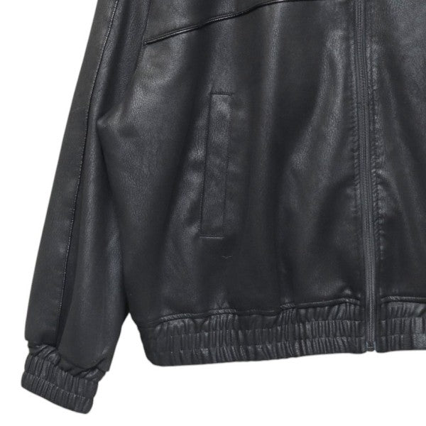 PARIS SAINT-GERMAIN 2025年モデル JP PIPING TOP Synthetic Leather フェイクレザージャケット ブルゾン 25011340300140 古着・中古-4枚目のアイテム画像