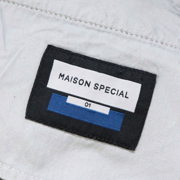 MAISON SPECIAL 2026SS デストロイダメージジャガードプライムワイドストレートデニム パンツ 11261461702 古着・中古-6枚目のアイテム画像