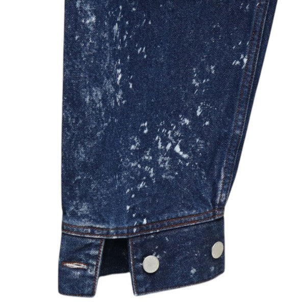 SHINYA KOZUKA 2025SS BLEACHED ORDINARY CITY SHORT HIS SHIRT ブリーチデニムジャケット Gジャン ジージャン 2501SK32B 古着・中古-5枚目のアイテム画像