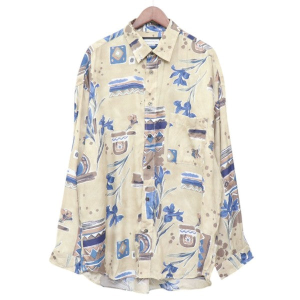 MAISON SPECIAL 2025SS Italian Dead Stock Fabric プライムオーバーレギュラーカラーシャツ 11251311202 古着・中古-1枚目のアイテム画像