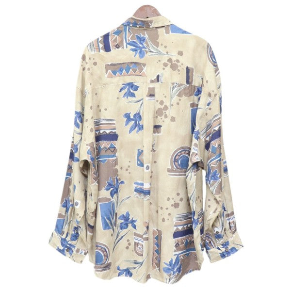 MAISON SPECIAL 2025SS Italian Dead Stock Fabric プライムオーバーレギュラーカラーシャツ 11251311202 古着・中古-2枚目のアイテム画像