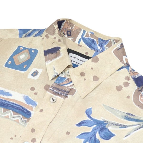 MAISON SPECIAL 2025SS Italian Dead Stock Fabric プライムオーバーレギュラーカラーシャツ 11251311202 古着・中古-3枚目のアイテム画像