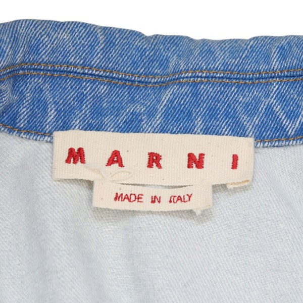 MARNI 2025SS クロップドデニムベスト JKJD0315QS USCX34 古着・中古-5枚目のアイテム画像