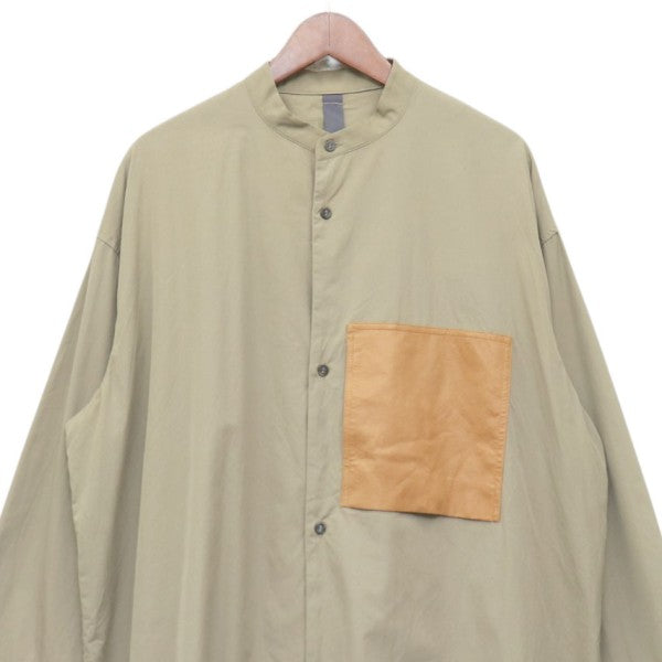 SHINYA KOZUKA 2021SS HIS SHIRT コットンシャツ 2101SK27 古着・中古-3枚目のアイテム画像
