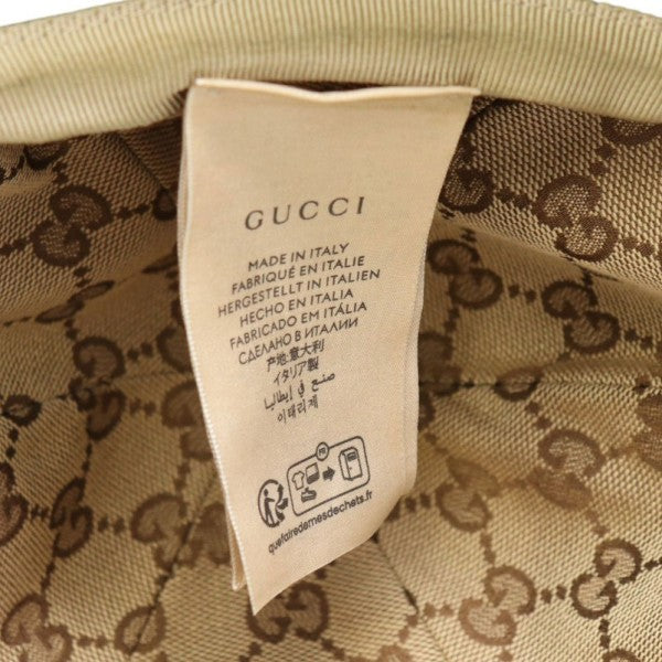GUCCI ワイドブリムレザーキャップ キャップ 728904 古着・中古-7枚目のアイテム画像
