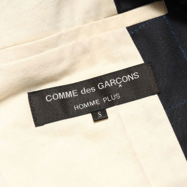 COMME des GARCONS HOMME PLUS 2017AW レイヤードラメ織り燕尾ジャケット テーラードジャケット BOY HOOD 少年時代 PT-J005 古着・中古-6枚目のアイテム画像